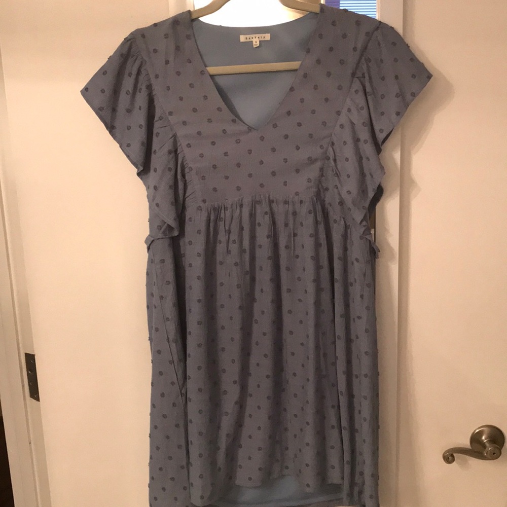 Blue dress